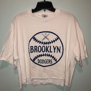 Vintage Brooklyn Dodgers crop